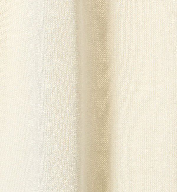 BEAUTY&YOUTH UNITED ARROWS「【WEB限定 Wardrobe DAILY MINIMAL】ハーフスリーブ シアーカーディガン ウォッシャブル」|カーディガン|