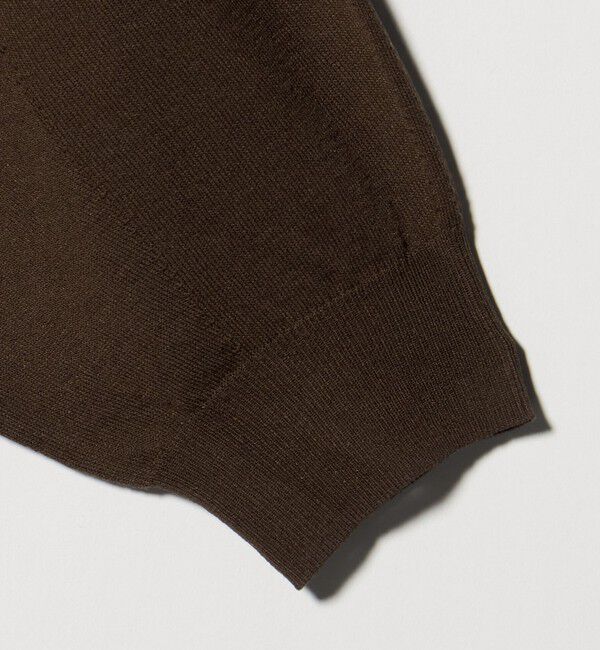 BEAUTY&YOUTH UNITED ARROWS「【WEB限定 Wardrobe DAILY MINIMAL】ハーフスリーブ シアーカーディガン ウォッシャブル」|カーディガン|