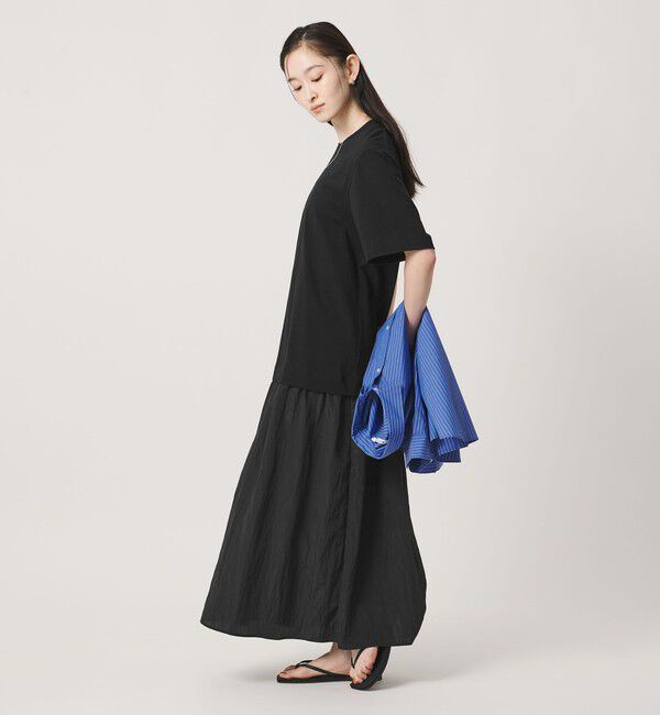 BEAUTY&YOUTH UNITED ARROWS「ドッキング ショートスリーブワンピース」|ワンピース|