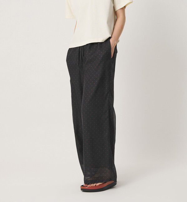 BEAUTY&YOUTH UNITED ARROWS「【別注】＜She is-.＞ドット シアー ワイドパンツ」|その他|