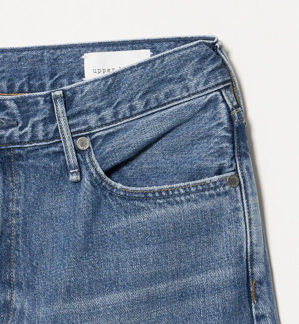 BEAUTY&YOUTH UNITED ARROWS「＜upper hights＞THE NIECE MID RISE デニムパンツ/コバルト」|デニム|