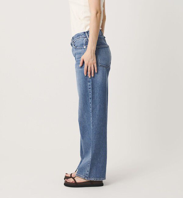 BEAUTY&YOUTH UNITED ARROWS「＜upper hights＞THE NIECE MID RISE デニムパンツ/コバルト」|デニム|
