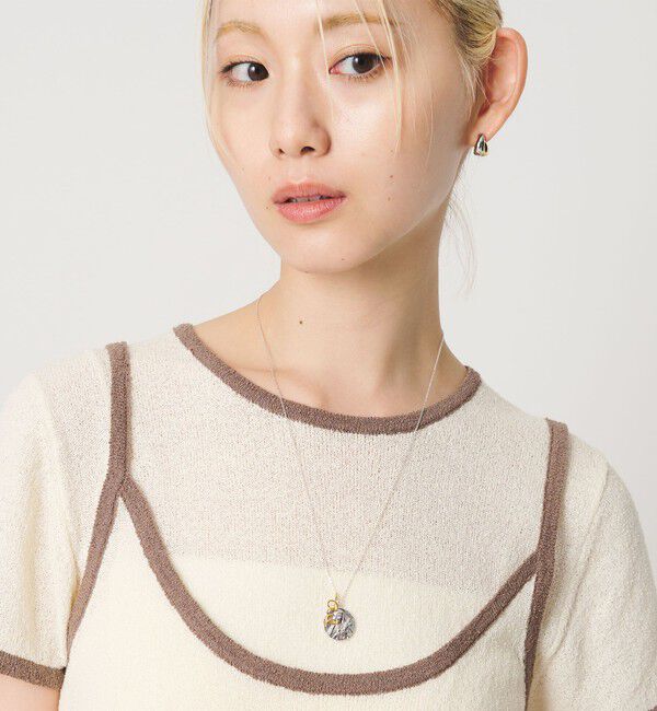 BEAUTY&YOUTH UNITED ARROWS「＜LAPUIS＞MIX Oui コイン ネックレス」|ネックレス|