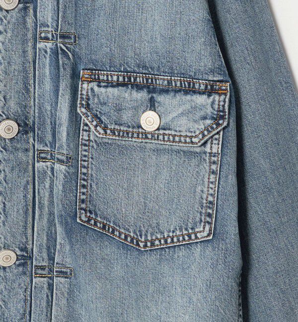 BEAUTY&YOUTH UNITED ARROWS「【別注】＜NEEDBY heritage＞デニム ジャケット/コバルト」|デニムジャケット|