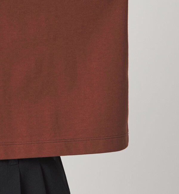 UNITED ARROWS green label relaxing「＜スタイリスト兵藤千尋さんコラボ＞クロップド ワイド Tシャツ UVカット」|Tシャツ・カットソー|