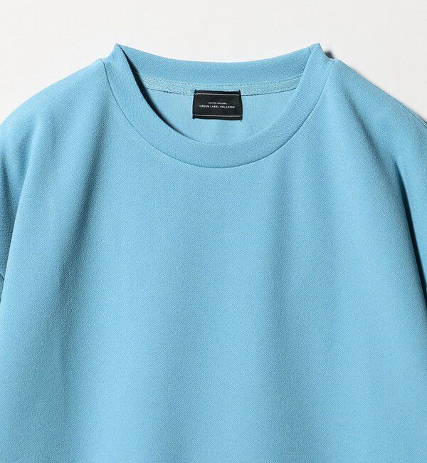 UNITED ARROWS green label relaxing「アムンゼン ツイル クルーネック 半袖 Tシャツ カットソー -吸水速乾・UVカット・抗菌-」|Tシャツ・カットソー|