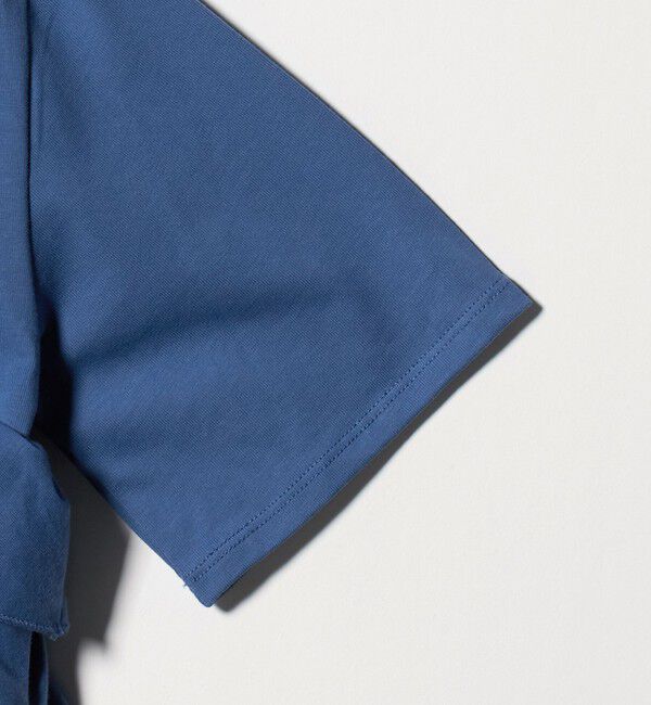 UNITED ARROWS green label relaxing「【WEB限定】＜at ease＞フロント フリル ショートスリーブ カットソー」|Tシャツ・カットソー|