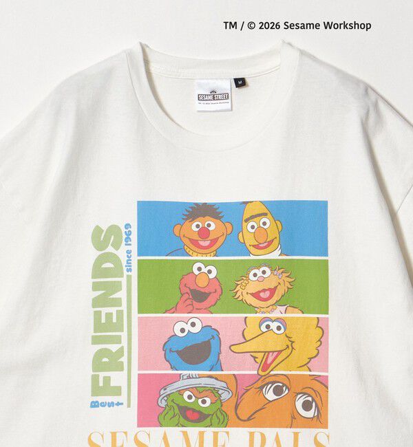 UNITED ARROWS green label relaxing「【別注】＜URBAMENT＞「セサミストリート」半袖 Tシャツ」|Tシャツ・カットソー|