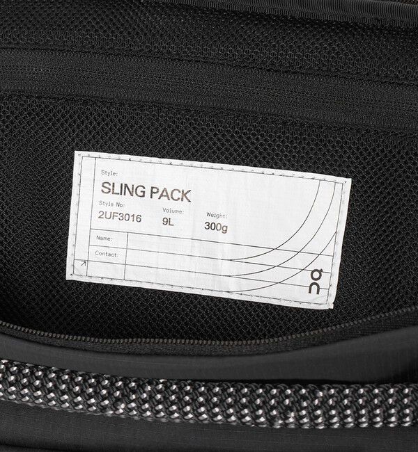 UNITED ARROWS green label relaxing「【WEB限定】＜On＞SLING PACK 9L ショルダーバッグ」|ショルダー・メッセンジャー|