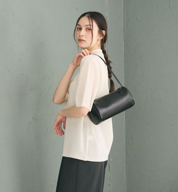 BEAUTY&YOUTH UNITED ARROWS「ミラノリブ ショートスリーブ シャツカーディガン ウォッシャブル」|カーディガン|