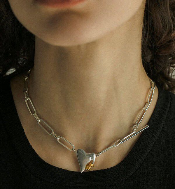 BEAUTY&YOUTH UNITED ARROWS「＜LAPUIS＞Coil Heart チョーカー」|ネックレス|