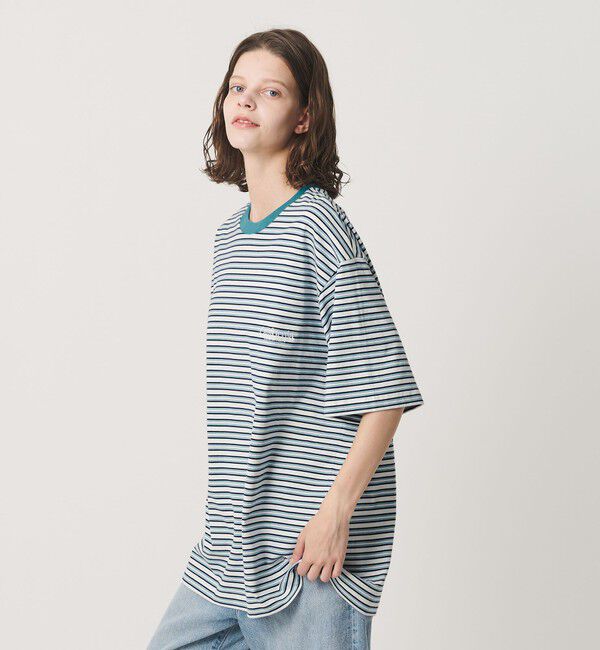 California General Store「＜CGS.＞オーガニック コットン ボーダー Tシャツ」|Tシャツ・カットソー|