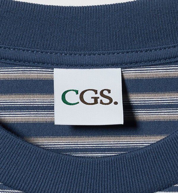 California General Store「＜CGS.＞オーガニック コットン ボーダー Tシャツ」|Tシャツ・カットソー|