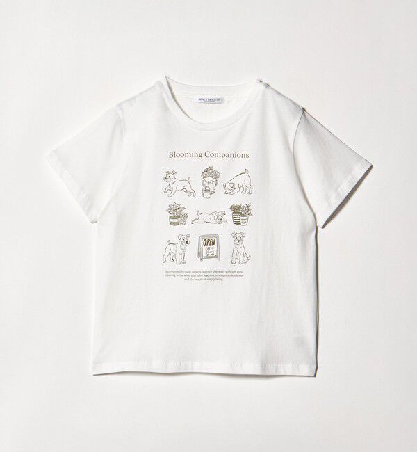 BEAUTY&YOUTH UNITED ARROWS「【WEB限定】イラスト プリントTシャツ」|Tシャツ・カットソー|