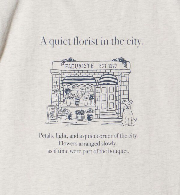 BEAUTY&YOUTH UNITED ARROWS「【WEB限定】イラスト プリントTシャツ」|Tシャツ・カットソー|