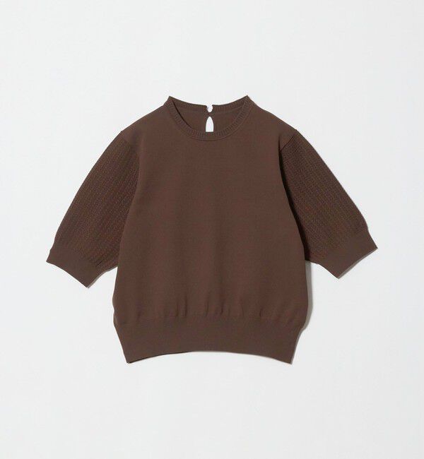 UNITED ARROWS green label relaxing「ショート スリーブ プルオーバー ニット」|ニット・セーター|