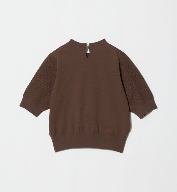 UNITED ARROWS green label relaxing「ショート スリーブ プルオーバー ニット」|ニット・セーター|