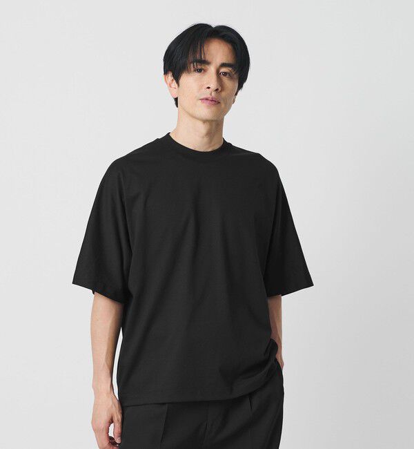 BEAUTY&YOUTH UNITED ARROWS「スビン ドルマン ハーフスリーブ クルーネック Tシャツ」|Tシャツ・カットソー|