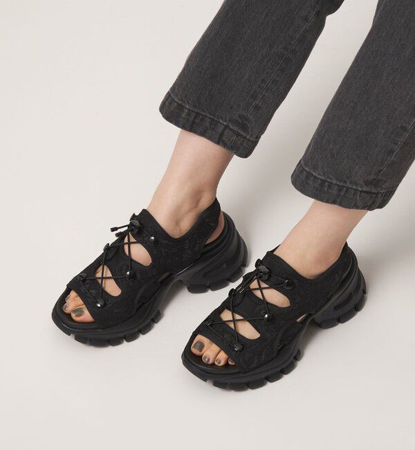 ODETTE E ODILE「＜SY＞レースアップ ネオプレーンサンダル70&uarr;」|サンダル|