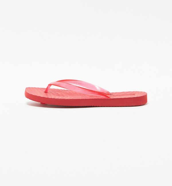 ODETTE E ODILE「＜SLEEPERS＞ Tapered Trans」|サンダル|RED