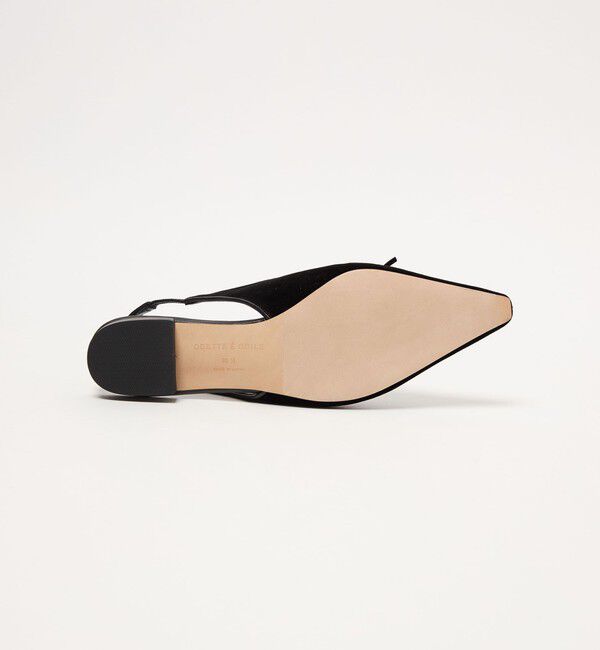 ODETTE E ODILE「レースアップ バックベルト フラット20&uarr;」|パンプス|