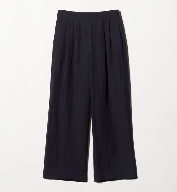 UNITED ARROWS「タック イージーパンツ ‐ウォッシャブル‐」|チノ|