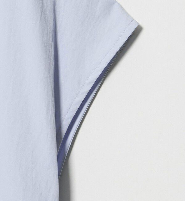 UNITED ARROWS「メロー フリル スキッパー ワンピース ‐防シワ 吸水速乾 UVカット 遮熱性 接触冷感‐」|ワンピース|