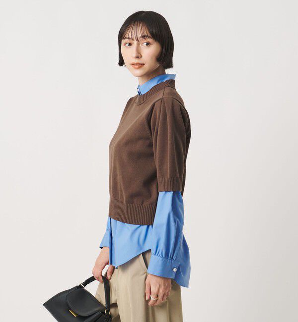 UNITED ARROWS「パフスリーブ ニット ‐ウォッシャブル‐」|ニット・セーター|