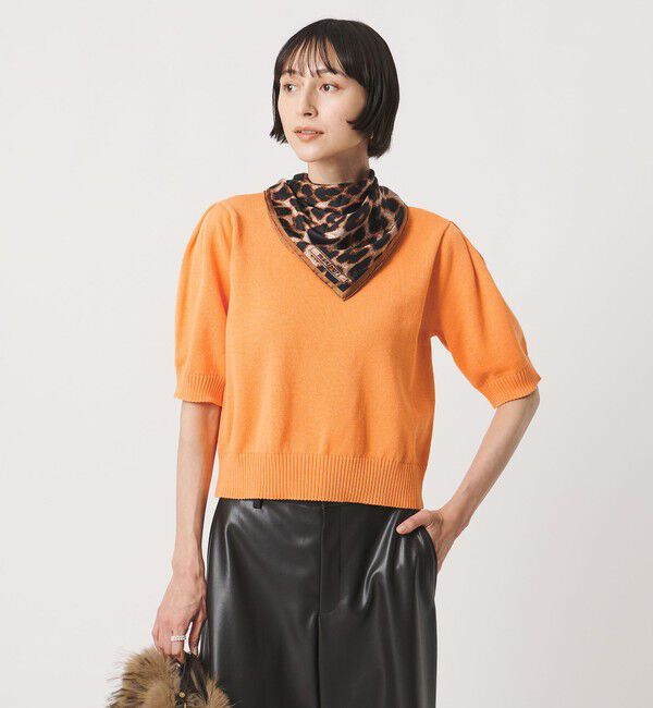 UNITED ARROWS「パフスリーブ ニット ‐ウォッシャブル‐」|ニット・セーター|