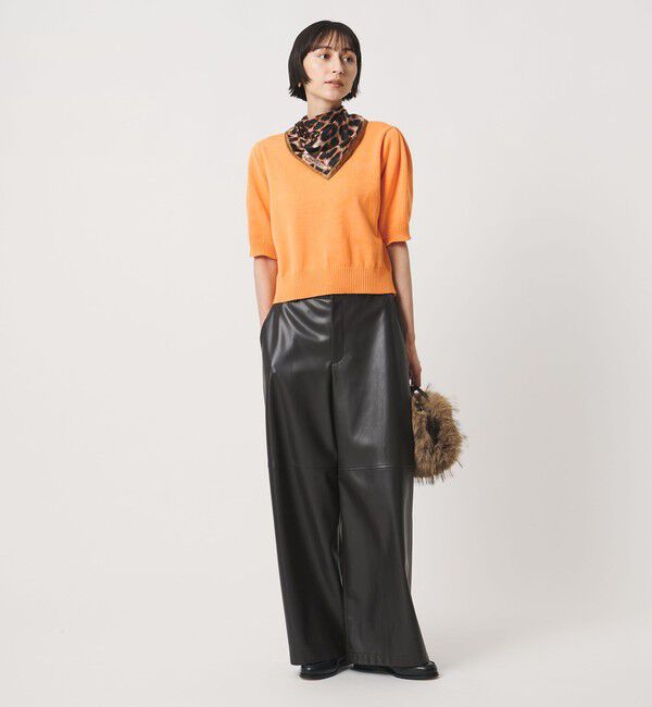 UNITED ARROWS「パフスリーブ ニット ‐ウォッシャブル‐」|ニット・セーター|