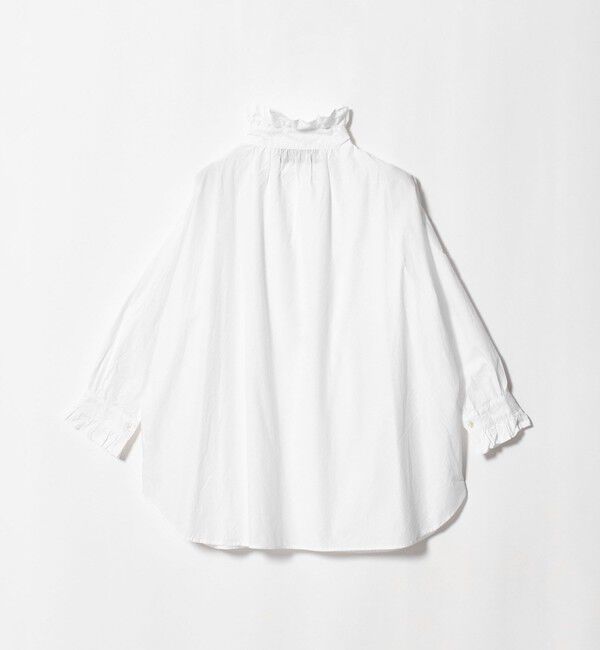 UNITED ARROWS「＜dahl&rsquo;ia＞フリル ロングスリーブ ブラウス」|シャツ・ブラウス|