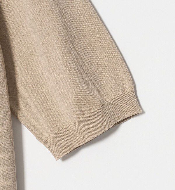 UNITED ARROWS「パールライク ポロニット ‐ウォッシャブル‐」|ニット・セーター|