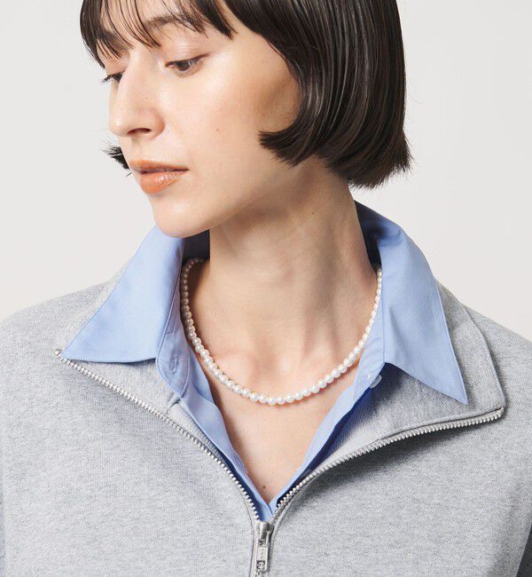 UNITED ARROWS「6MM イミテーションパール 2WAY ネックレス」|ネックレス|