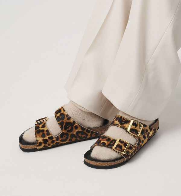UNITED ARROWS「【国内EXCLUSIVE】＜BIRKENSTOCK＞ARIZONA レオパード サンダル」|サンダル|