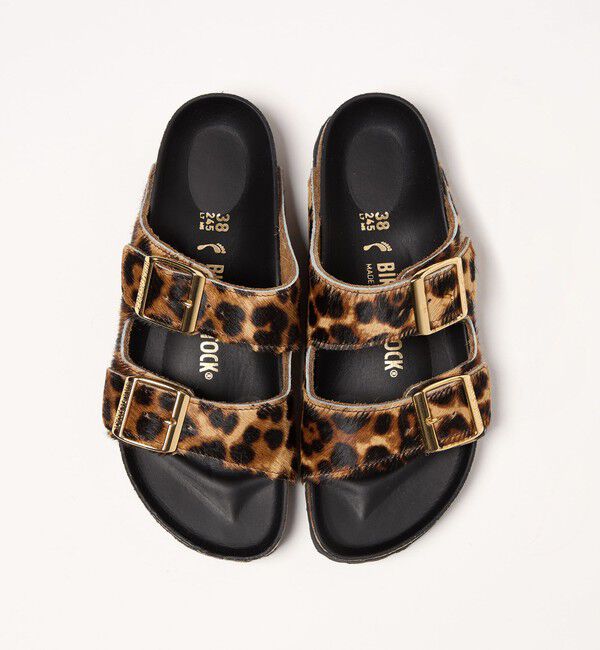 UNITED ARROWS「【国内EXCLUSIVE】＜BIRKENSTOCK＞ARIZONA レオパード サンダル」|サンダル|