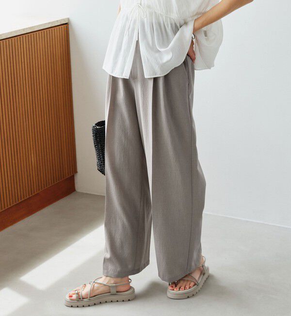 UNITED ARROWS green label relaxing「ドライクロス ニーハイワイド マシンウォッシャブル ストレッチ 吸水速乾 通気性」|その他|
