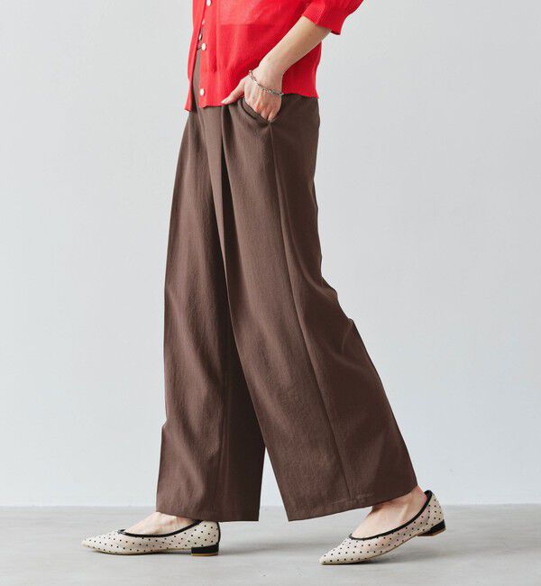 UNITED ARROWS green label relaxing「ドライクロス ニーハイワイド マシンウォッシャブル ストレッチ 吸水速乾 通気性」|その他|