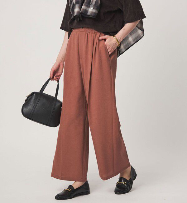 UNITED ARROWS green label relaxing「ドライクロス ニーハイワイド マシンウォッシャブル ストレッチ 吸水速乾 通気性」|その他|