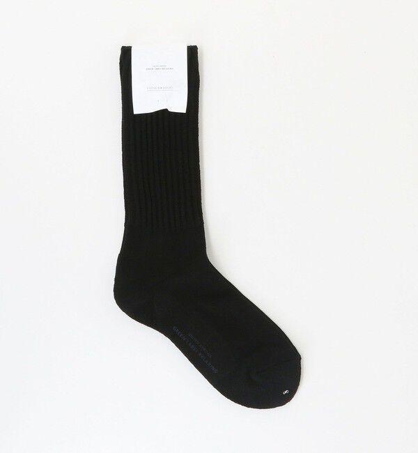 UNITED ARROWS green label relaxing「GLR ルーズ ソックス」|ソックス|BLACK
