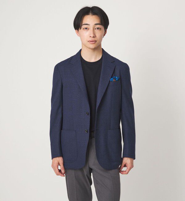 UNITED ARROWS green label relaxing「ウールナイロン テーラード クルーネック Tシャツ ウールT」|Tシャツ・カットソー|