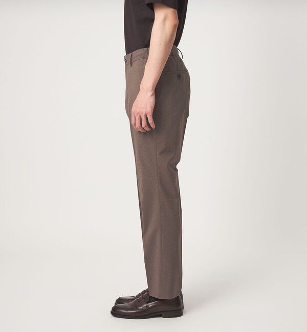 UNITED ARROWS green label relaxing「A+ ポリエステル ピンヘッド スタンダード イージー NP スラックス セットアップパンツ -ウォッシャブル・」|スラックス|