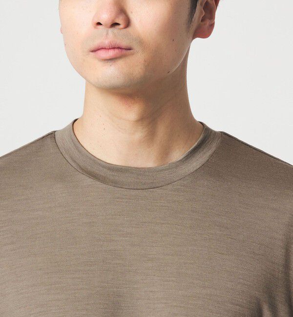 UNITED ARROWS green label relaxing「【別注】＜Marmot＞メリノウール 半袖 Tシャツ」|Tシャツ・カットソー|