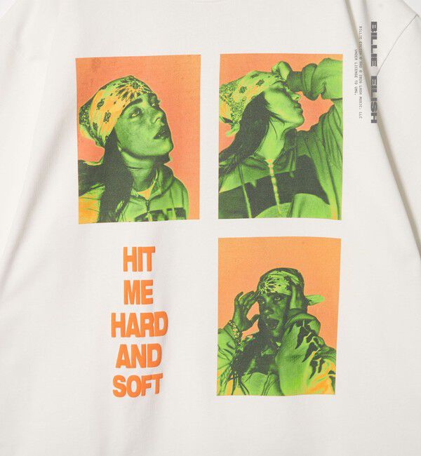 UNITED ARROWS green label relaxing「【別注】＜Bravado＞ビリー・アイリッシュ「HIT ME HARD AND SOFT」Tシャツ」|Tシャツ・カットソー|