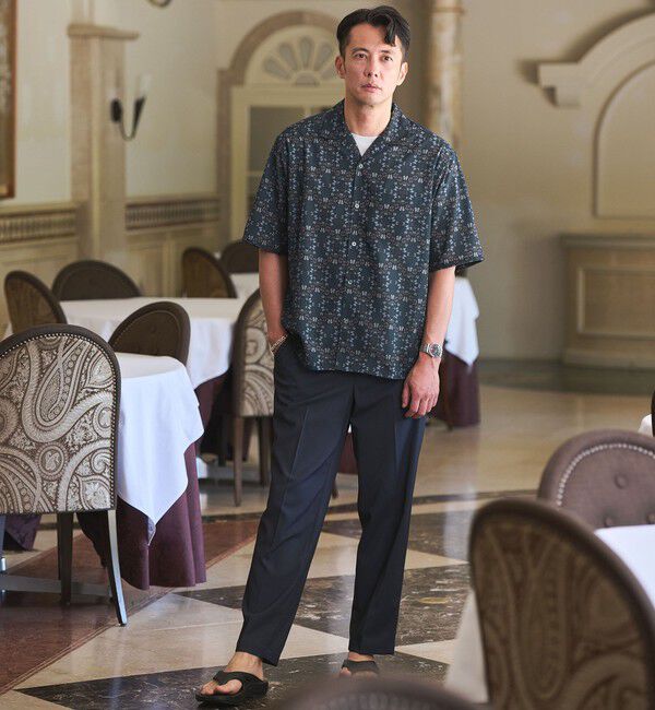UNITED ARROWS green label relaxing「DEYROLLE オープンカラー 半袖 シャツ」|シャツ・ブラウス|