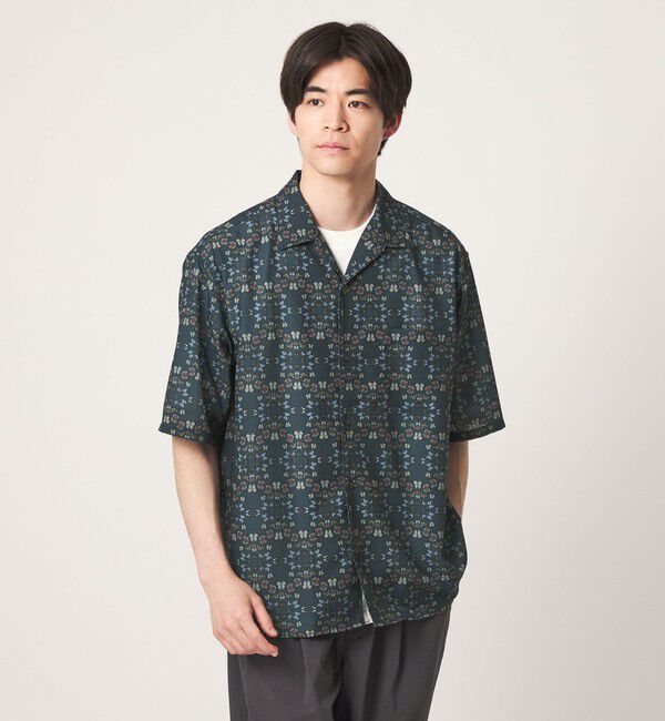 UNITED ARROWS green label relaxing「DEYROLLE オープンカラー 半袖 シャツ」|シャツ・ブラウス|