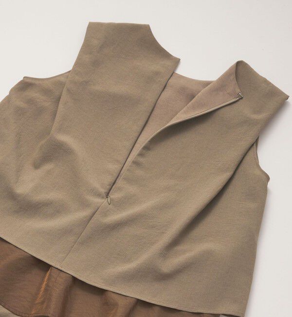 UNITED ARROWS green label relaxing「ダブルフレアオールインワン マシンウォッシャブル 通気性 ストレッチ」|オールインワン|