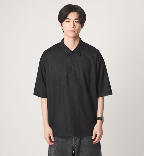 UNITED ARROWS green label relaxing「FINE BASIC バランサーキュラー 半袖 ポロシャツ」|ポロシャツ|