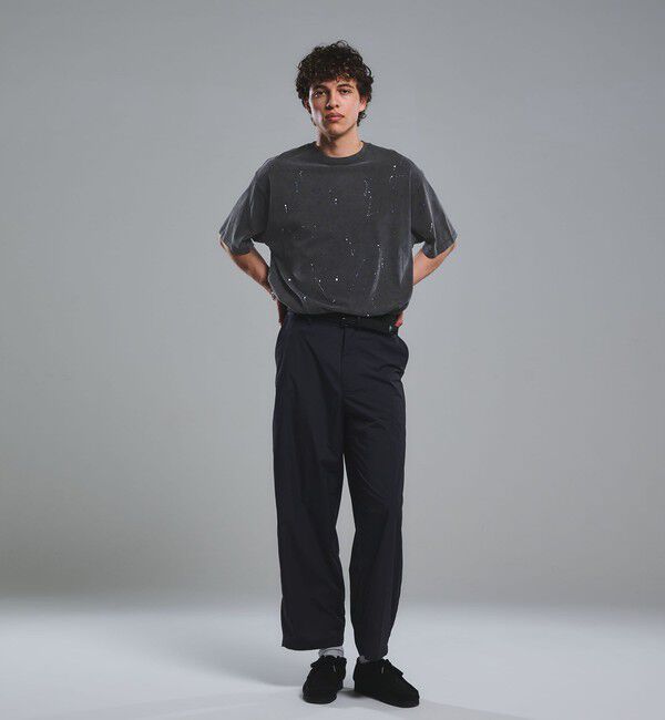 UNITED ARROWS green label relaxing「【別注】＜SCREEN STARS＞GLR ドロップ ペイント 半袖 Tシャツ」|Tシャツ・カットソー|
