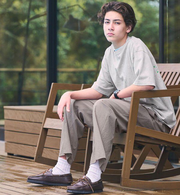 UNITED ARROWS green label relaxing「【別注】＜SCREEN STARS＞GLR ドロップ ペイント 半袖 Tシャツ」|Tシャツ・カットソー|