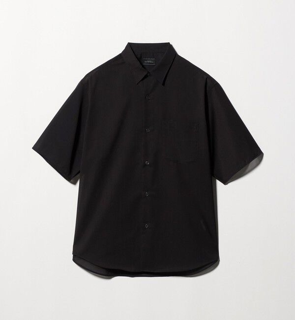 UNITED ARROWS green label relaxing「ウォッシャブル TW サイロ ジャストルーズ レギュラーカラー 半袖 シャツ -通気性・接触冷感-」|シャツ・ブラウス|
